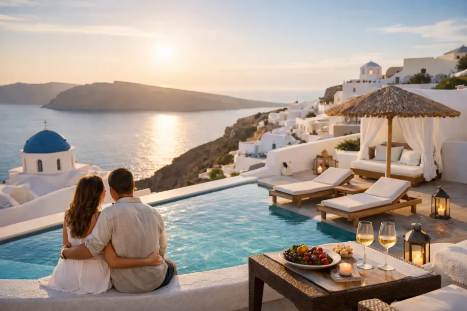 Romantic Villa Getaway Greece for Couples