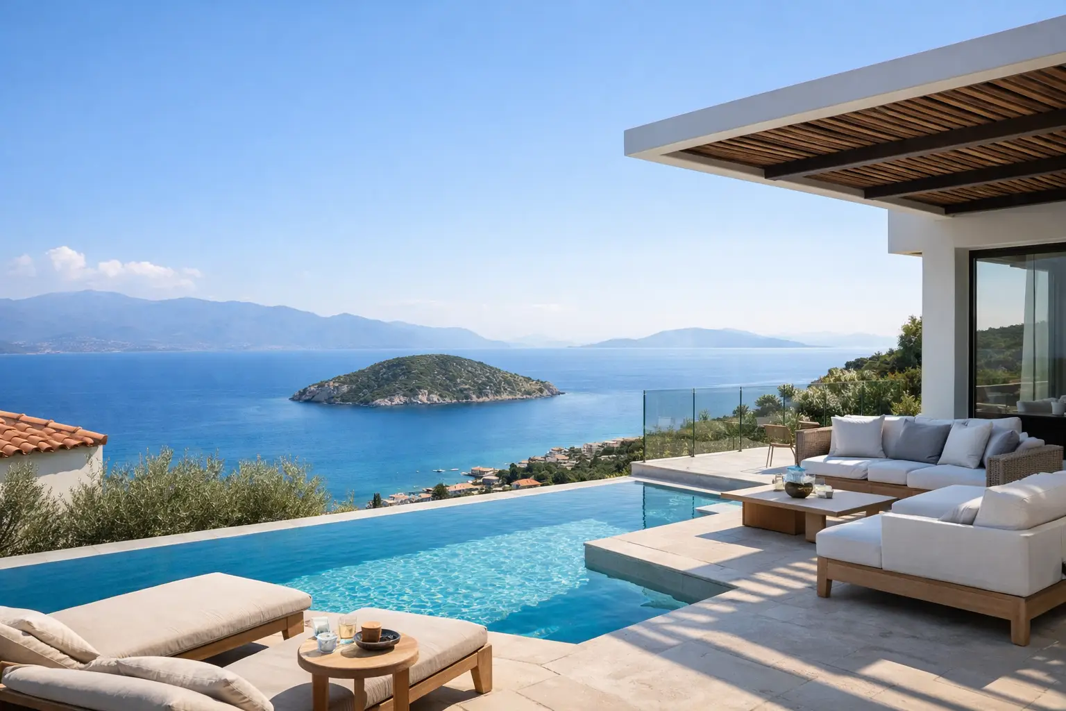 Tolo Villa With Sea View for a Refined Escape