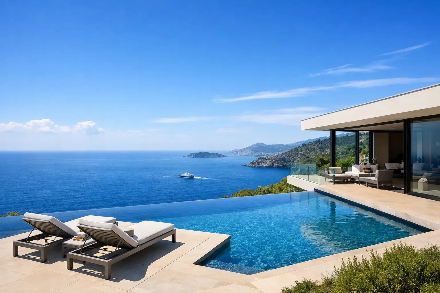 Why Choose a Panoramic Sea View Villa?