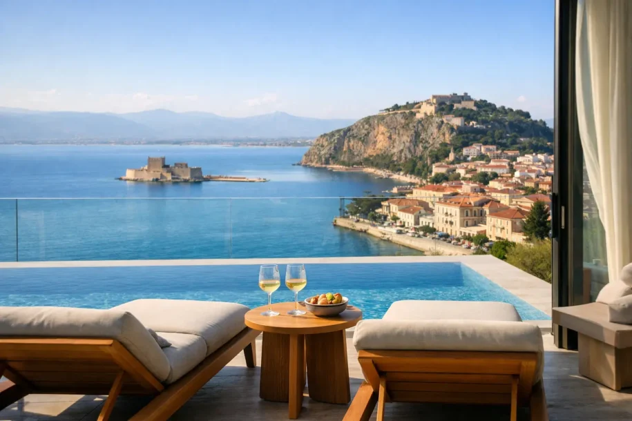 Sea View Accommodation Nafplio for Elevated Stays