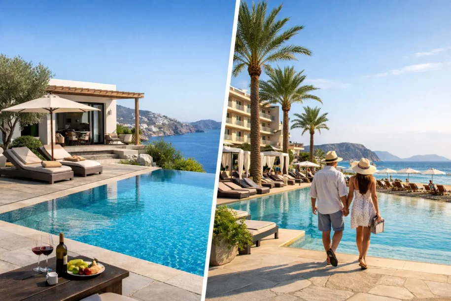 Villa Versus Hotel Greece: Which Stay Suits You?