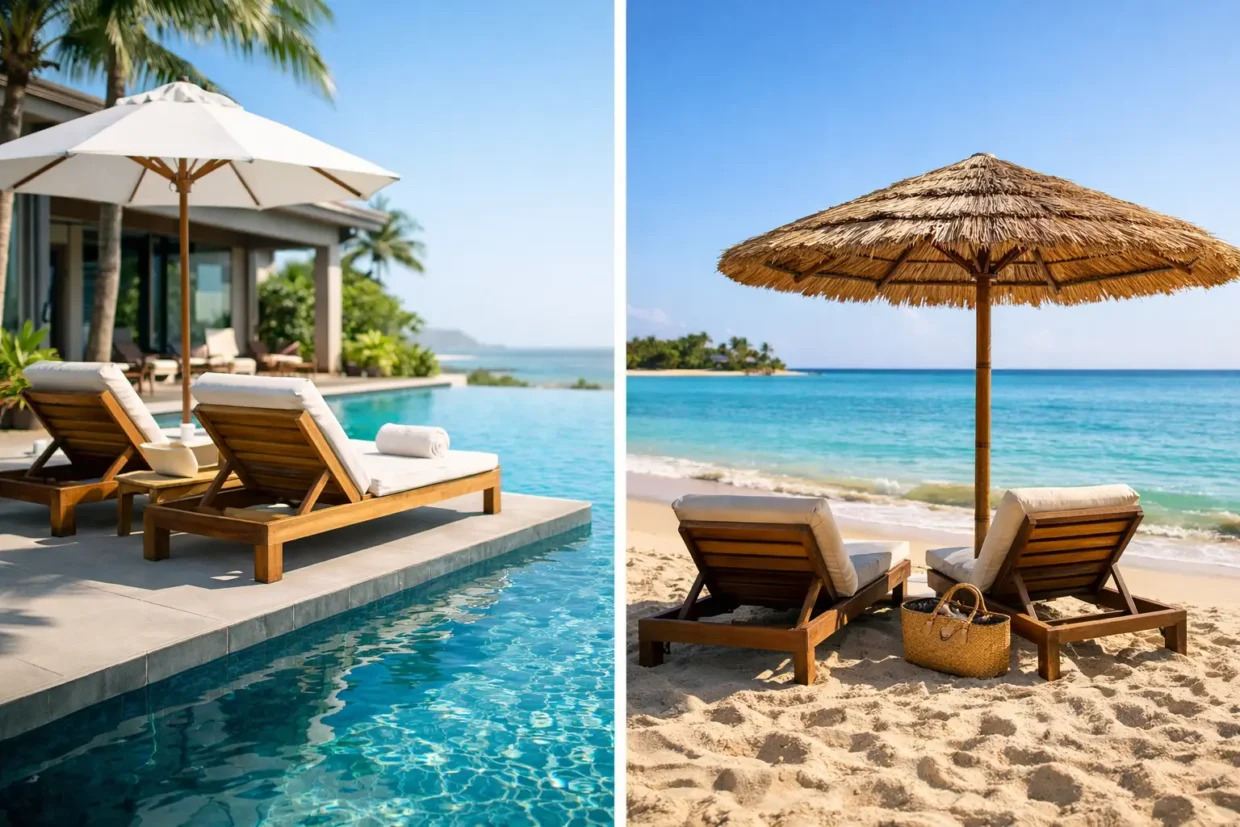 Private Pool or Beachfront Stay: Which Fits You?