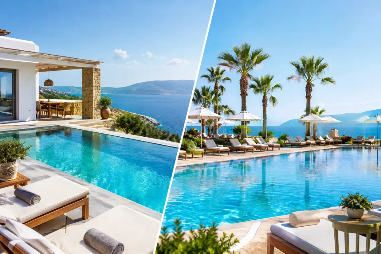 Villa Rental Versus Resort for a Greek Escape